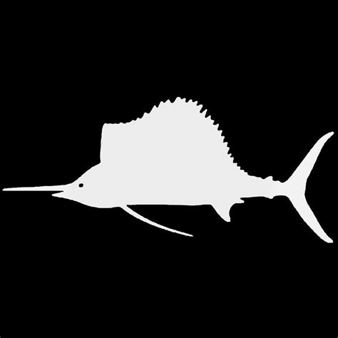 Sailfish Fish Vinyl Decal Sticker