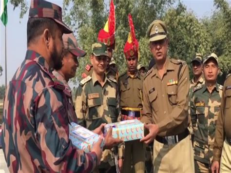 Bsf Exchanges Sweets With Border Guards Of Bangladesh On 71st Republic Day