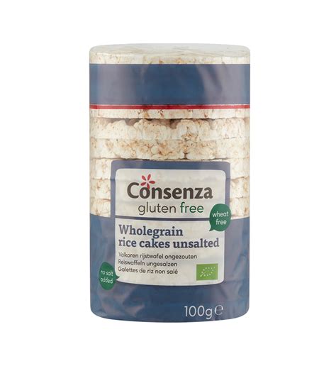 Consenza Rice Cakes No Salt Added Foodshop Bio Biologische