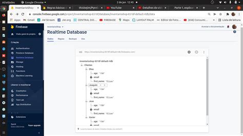 9 Acessando Firebase Python Pyrebase YouTube