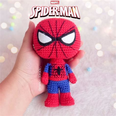 Homem Aranha Amigurumi crochê Elo7 Produtos Especiais