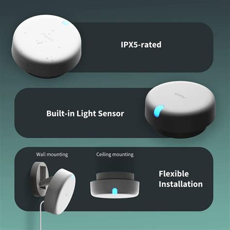 Aqara Presence Sensor Fp Wave Radar Wired Motion Sensor Zone