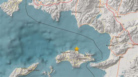 Ege Denizi nde deprem İzmir ve çevre illerde hissedildi Güncel