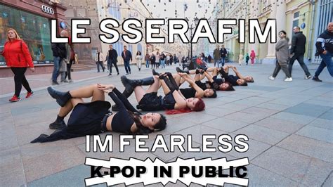 Kpop In Public One Take Le Sserafim Fearless Dance Cover By