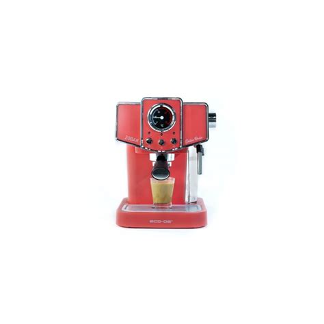 ECODE CAFETERA ESPRESSO DELICE ROSSO 20 BARES DE PRESIÓN VAPORIZADOR