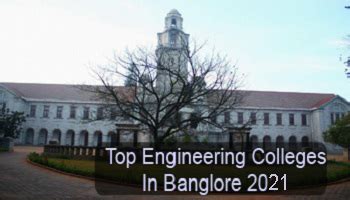 Top Engineering Colleges in Bangalore 2021: List & Rating