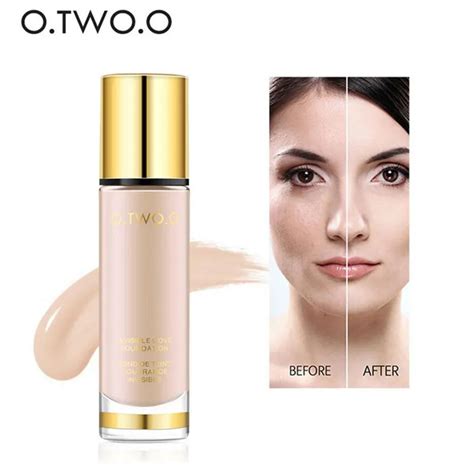 O TWO O Professional Liquid Foundation Full Coverage Make Up Concealer