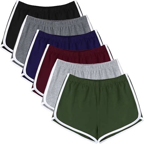 Womens Cotton Athletic Shorts