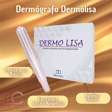 DERMÓGRAFO DERMOLISA PROMOÇÃO AGULHAS Luh Candido Beauty Store