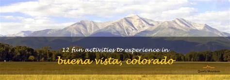 12 Fun Activities To Experience In Buena Vista Colorado Quartzmountain