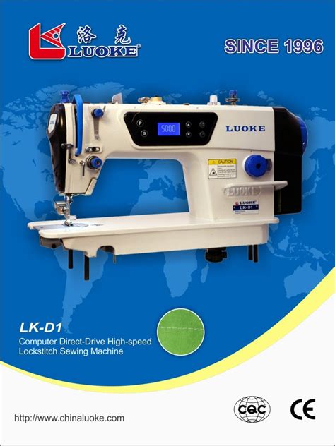 Single Needle Direct Drive Lockstitch Sewing Machine At Best Price In Surat