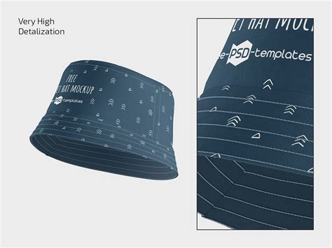 Free Bucket Hat Mockup on Behance