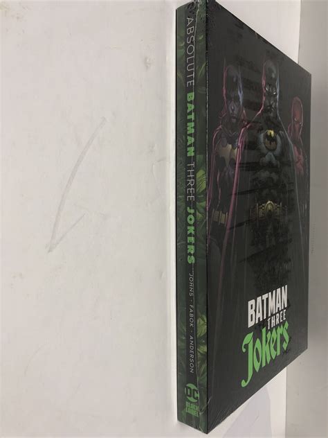 Absolute Batman Three Jokers 2023 Hc•geoff Johns•fabok•anderson