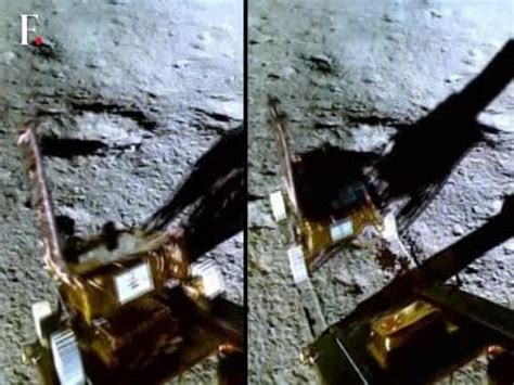 Chandrayaan 3 Isro Releases Video Of Rover Pragyan Rolling Down To