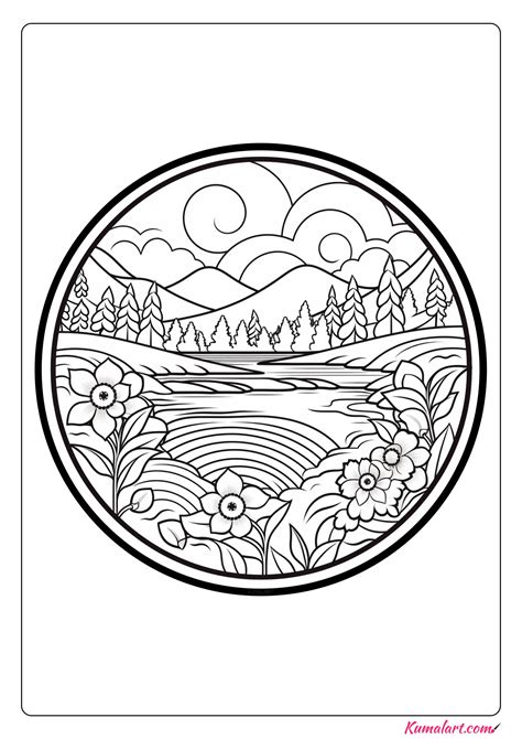 🌸 Free Printable Spring Mandala Coloring Pages Kumalart