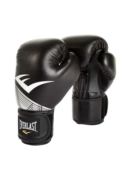 Everlast Pro Style Advanced Training Glove Blacksliver 8oz Jim Kidd