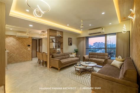 Apartment With Minimal Interior Design At Sheetal West Park Prashant