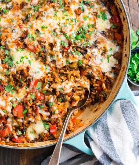 Stuffed Pepper Casserole Easy Healthy One Pot Meal