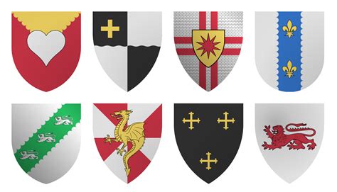 [WIP] Randomly generated coat of arms : r/FantasyMapGenerator