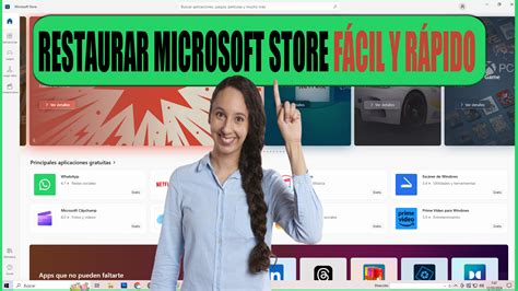 Cómo restaurar la tienda de aplicaciones de Microsoft Store