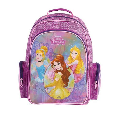 Mochila Escolar Dermiwil Disney Princesas G Roxo Submarino