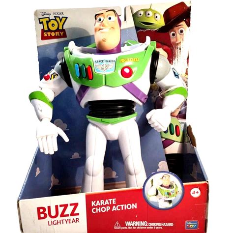 Kids Toy Story 4 Buzz Lightyear Action figure Fun with Karate Chop New