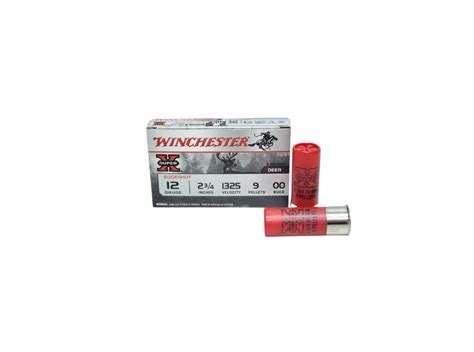 Winchester Super X 12 Gauge 00 Buckshot 5 Shells