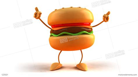 Burger Dance 1 Stock Animation 123501