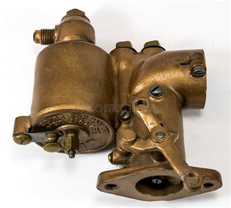 Antique Automotive Brass Updraft Carburetor Stock Photo Image Of