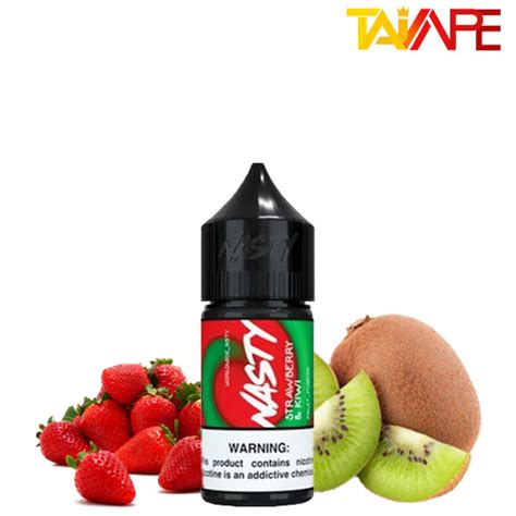 سالت نیکوتین نستی توتفرنگی کیوی Nasty Podmate Strawberry Kiwi