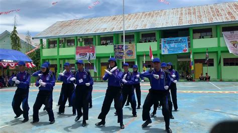 Cabang Lomba Dance Pbb Oleh Paskibra Smk Negeri Gowa Youtube