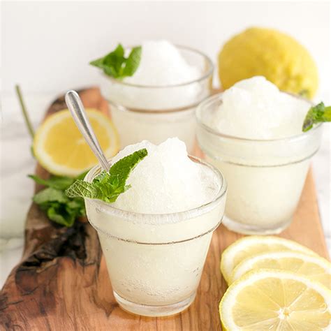 Lemon Granita Recipe Cookcrews