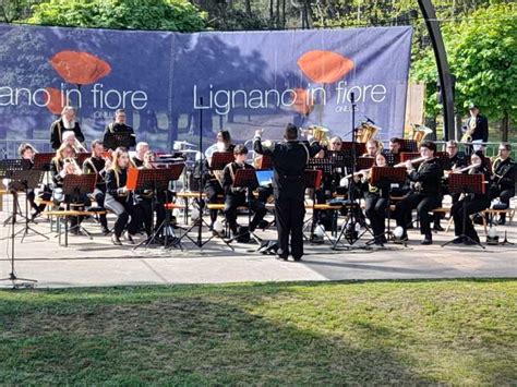 Lignano In Fiore CORPO BANDISTICO M NEREO PASTORUTTI DI MANZANO A P S