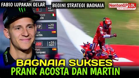 Pecco Bagnaia Prank Pedro Acosta Dan Jorge Martin Fabio Quartararo