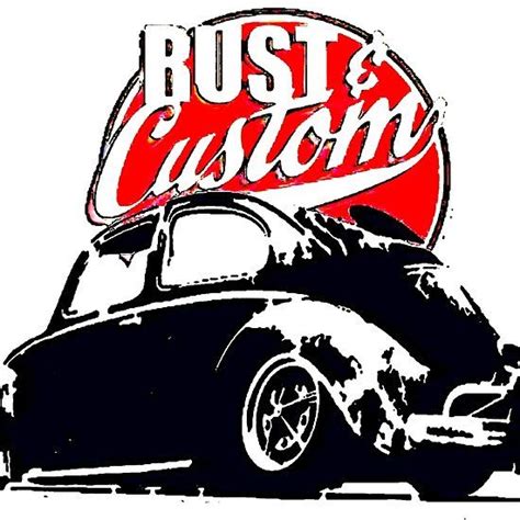 Rust And Custom Classic Volkswagen Kustom Kulture Art Vintage Posters