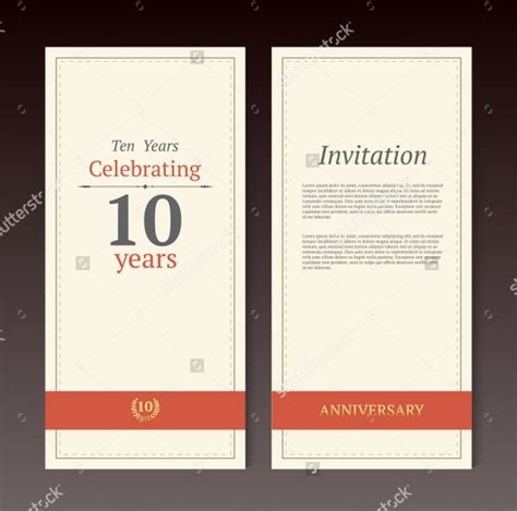 FREE 25+ Beautiful Anniversary Invitation Card Designs in PSD | AI | MS ...