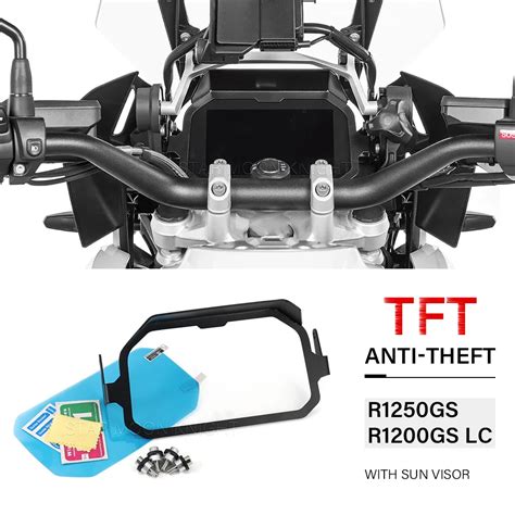 Tft Anti Theft With Sun Visor For Bmw R Gs R Gs Adventure