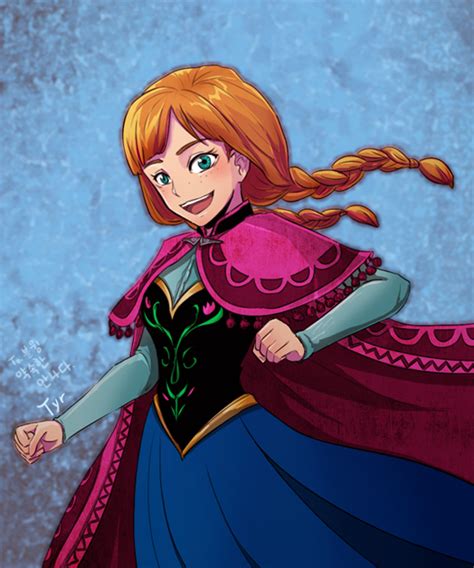 Frozen Anna By Tyr44 On Deviantart