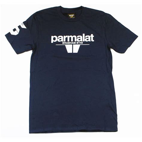 Parmalat Brabham パルマラット ブラバム BT49 ネルソン ピケ Tシャツ オフィシャル レトロ GP F1 bt49