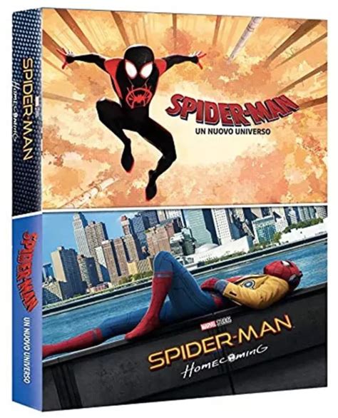 Blu Ray Spider Man Un Nuovo Universo Spider Man Homecoming Blu