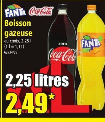 Promo FANTA Coca Cola Boisson Gazeuse Chez Norma