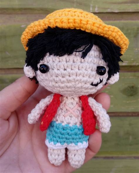 Monkey D Luffy Amigurumi Monkeydluffy Onepiece Eichirooda