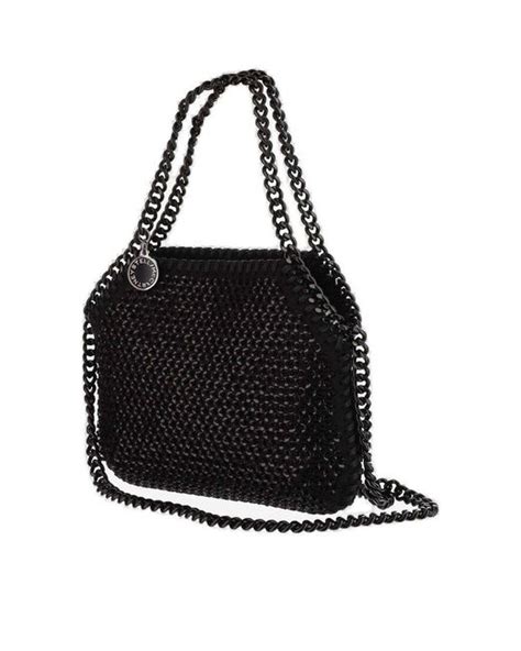 Stella Mccartney Falabella Chain Linked Embellished Mini Tote Bag In