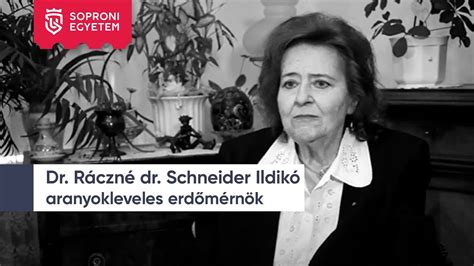 Soproni Egyetem K Zponti Oldala Dr R Czn Dr Schneider Ildik