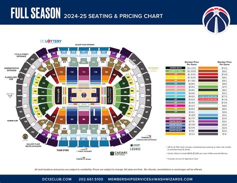Washington Wizards DC 12 Club - VIP Membership