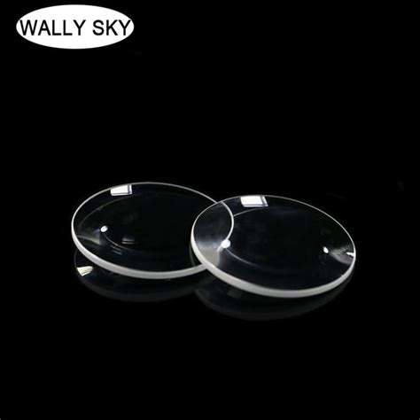 Double Convex Lens Diameter 50mm Focal Length 300mm Magnifying Glass Sight Stage Led Light K9