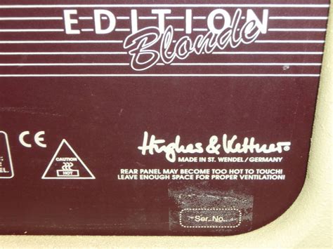 Yahoo Hughes Kettner Edition Blonde