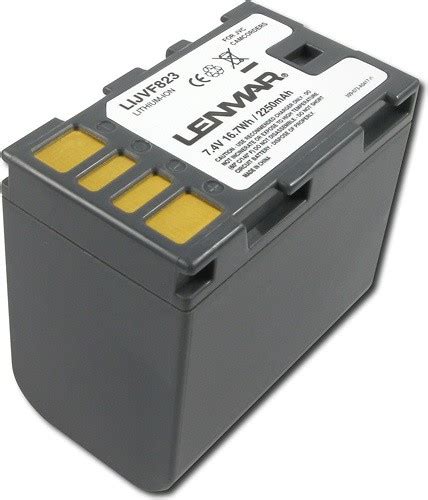 Best Buy Lenmar Lithium Ion Battery For Select JVC Camcorders Black