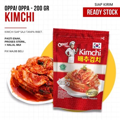 Jual JAVA SUPER FOOD KIMCHI SAWI FRESH 200 GRAM KIMCHI HALAL ALA