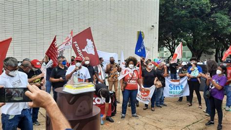 Servidores Federais Protestam Na Esplanada Dos Ministérios Por Reajuste